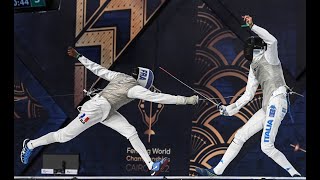 Cairo 2022 Individual Mens Foil Fencing World Championships Finals Highlights [upl. by Drusilla783]