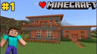 Minecraft survival series 1 I am powerful 😈 [upl. by Erich]