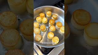 How to make fondant potatoes cooking fondantpotatoes potatoes [upl. by Icul]