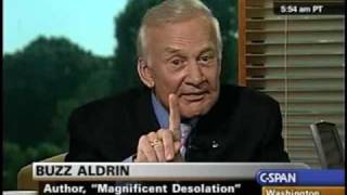 CSPAN Buzz Aldrin Reveals Existence of Monolith on Mars Moon [upl. by Idihc594]