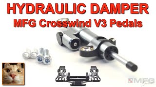 Hydraulic Damper Kit for MFG Crosswind V3 Rudder Pedals [upl. by Adam]