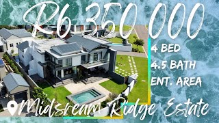 4 Bed Luxury House for Sale  Gauteng  Centurion  Midstream Ridge Estate  R6 350 000 [upl. by Nadbus]