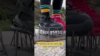 Safety shoe function testsafetyshoes safety shorts shoes workshoes amazing [upl. by Luy952]