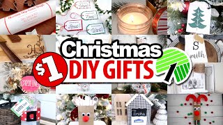 80 BEST 1 DIY CHRISTMAS GIFTS people actually WANT Dollar Tree 2024 [upl. by Bornie]