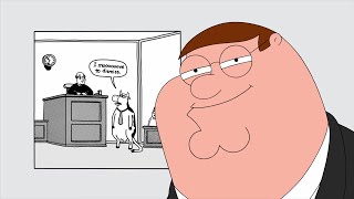 Family Guy  Peter draws a Far Side cartoon [upl. by Tobye]