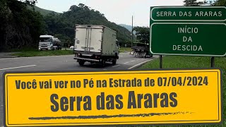 Serra das Araras na rodovia Presidente Dutra [upl. by Hsitirb]