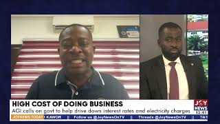 Cost of Doing Business AGI calls on govt to help drive down interest rates and electricity charges [upl. by Mala]