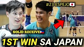 MARCK ESPEJO Panalo sa JAPAN l KUBOTA vs OMI🇯🇵🇵🇭 [upl. by Adley]