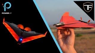 The PowerUp 40 Smartphone Controlled Paper Plane [upl. by Delorenzo]