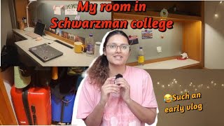 Room Tour in Schwarzman College Tsinghua University  Student Life Vlogs [upl. by Annaer486]