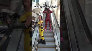 deadpool Wolverine and DeadPool at Comic Con [upl. by Oigolue22]