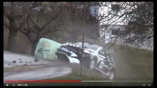 Highlights amp Crash Mistakes Jänner Rallye 2024 Tag 1 [upl. by Grane]