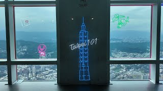 Taiwan Trip October 2024  Taipei 101 Observatory Taipei [upl. by Assiled929]