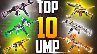 UMP TOP 10 GUN SKIN  FREE FIRE NEW EVENT  BEST UMP SKIN  BEST MP40 SKIN  BEST M1887 SKIN GARENA [upl. by Ewald]