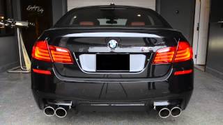 3D Design F10 M5 Exhaust Revving [upl. by Estren]