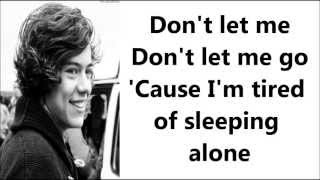 Don´t Let Me Go Harry Styles Lyrics [upl. by Rehctaht]