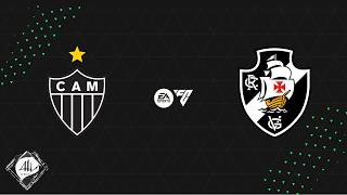 AtléticoMG x Vasco  Jogo Amistoso  Jogo de Volta  EA FC [upl. by Bohrer]