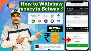 How to Withdraw money in Betway  betway mein withdrawal kese kare  Betway withdrawal problem [upl. by Analahs]