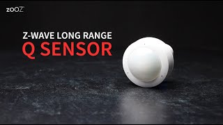 Zooz Q Sensor 4 in 1 with NEW ZWave Long Range [upl. by Elleinet136]