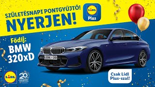 Születésnapi Pontgyűjtő nyereményjáték  Lidl Magyarország [upl. by Takken905]