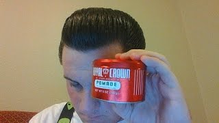 Royal Crown Pomade Not the Hairdressing Review [upl. by Welby254]