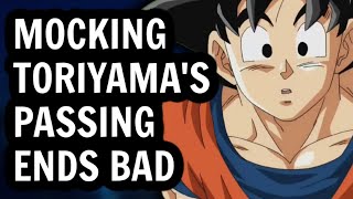 Twitter Losers insult Toriyama only to get Destroyed by EVERYONE [upl. by Lizabeth404]