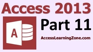 Microsoft Access 2013 Tutorial Level 1 Part 11 of 12  Customer Reports [upl. by Jankey]