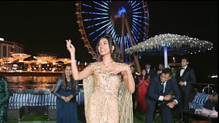 Gallan Goodiyan Dubai Yacht Party Wedding Family Dance  SnehampDiv [upl. by Hada]