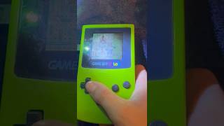 Game boy color ASMR shorts gameboy gameboycolor asmr retrogaming retro nintendo oldgames [upl. by Adnat]