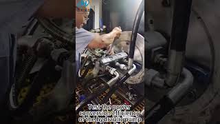 Hydraulic gear pump predelivery test [upl. by Edorej]