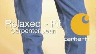 B171 Carhartt RelaxedFit Carpenter Jean [upl. by Llerad667]