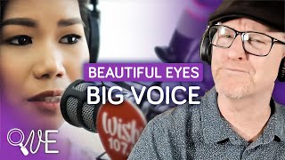 Vocal Coach REACTION amp ANALYSIS 🎧 Katrina Velarde 🎙️ Go the Distance LIVE 🎶 [upl. by Ailil684]