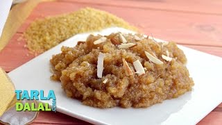 Lapsi Fada ni Lapsi Gujarati Broken Wheat Dessert Recipe by Tarla Dalal [upl. by Donica]