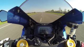 2017 Suzuki GSXR 1000 R Onboard 0299 kmh [upl. by Semreh]