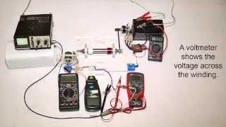 Motor Generator Experiment 2 eng [upl. by Plunkett]