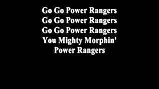 Mighty Morphin Power Rangers Full Song with Lyrics [upl. by Ahseenyt831]