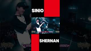 Fliptop 2024  Shernan vs Sinio fliptop rap [upl. by Emarej]