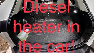 Installing a vevor diesel heater in my car [upl. by Anitsirc903]