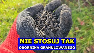 Nie Stosuj tak Obornika granulowanego Jak i Kiedy Stosować Obornik granulowany Jesienią czy Wiosną [upl. by Orelle]