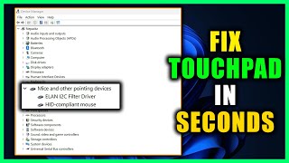 Fix laptop touchpad is not working issue Windows 7 10 amp 11 [upl. by Oalsinatse845]