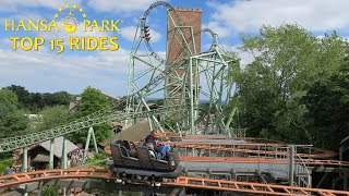 Top 15 Rides at Hansa Park [upl. by Therron]