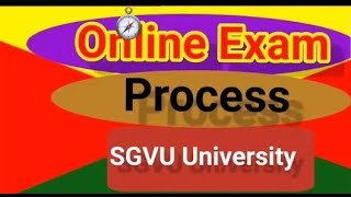 SURESH GYAN VIHAR UNIVERSITY ONLINE EXAM DEMO [upl. by Dehsar]