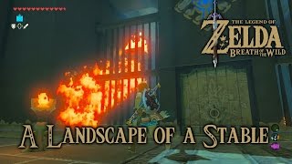 Zelda Breath Of The Wild Playthrough A Landscape Of A Stable Tah Muhl Shrine All Chests [upl. by Natalya]