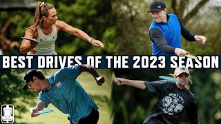 The BEST Disc Golf Drives of 2023  Disc Golf Pro Tour Highlights [upl. by Lail]