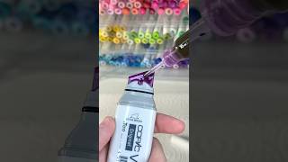 oddlysatisfying Marker Refill Copic Wide with Ohuhu P3 Ink satisfyingart asmrart alcoholmarkers [upl. by Hartmann395]