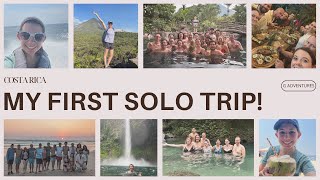 MY FIRST SOLO TRIP G Adventures Costa Rica [upl. by Chelsy]