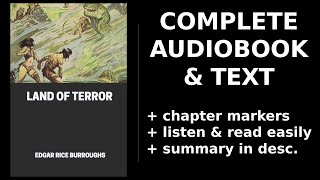 Land of Terror 🥇 By Edgar Rice Burroughs FULL Audiobook [upl. by Pals]