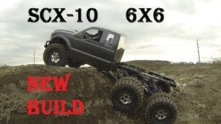 RC CWR Honcho SCX10 6X6 new project [upl. by Prentiss]