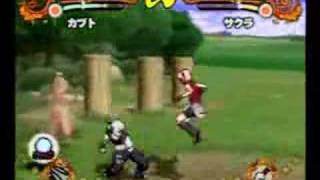 Naruto Shippuuden Narutimate Accel Kabuto vs TS Sakura [upl. by Nosecyrb543]