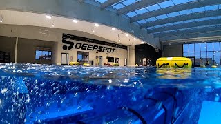 NAJGŁĘBSZY basen NURKOWY na ŚWIECIE quotDEEPSPOTquot DO DNA Deepest pool in the world [upl. by Eelrebma]